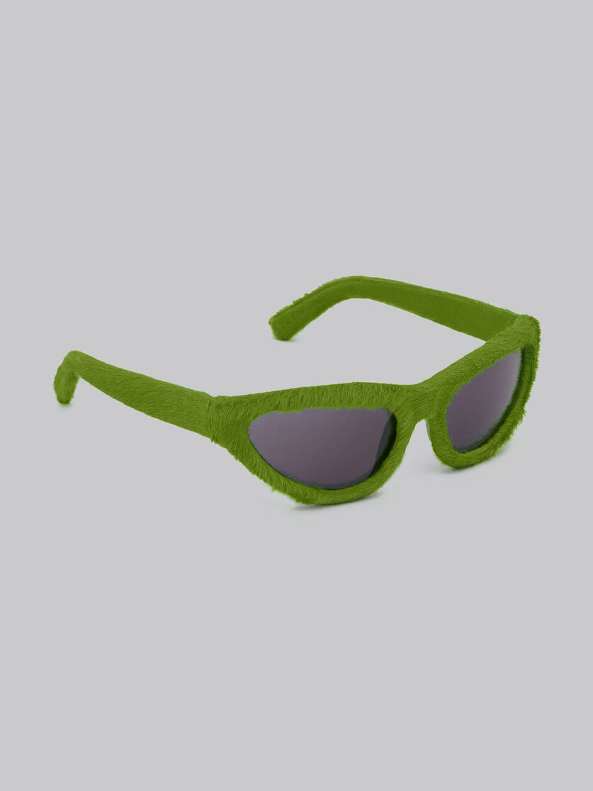 MAVERICKS FURRY GREEN SUNGLASSES - 3