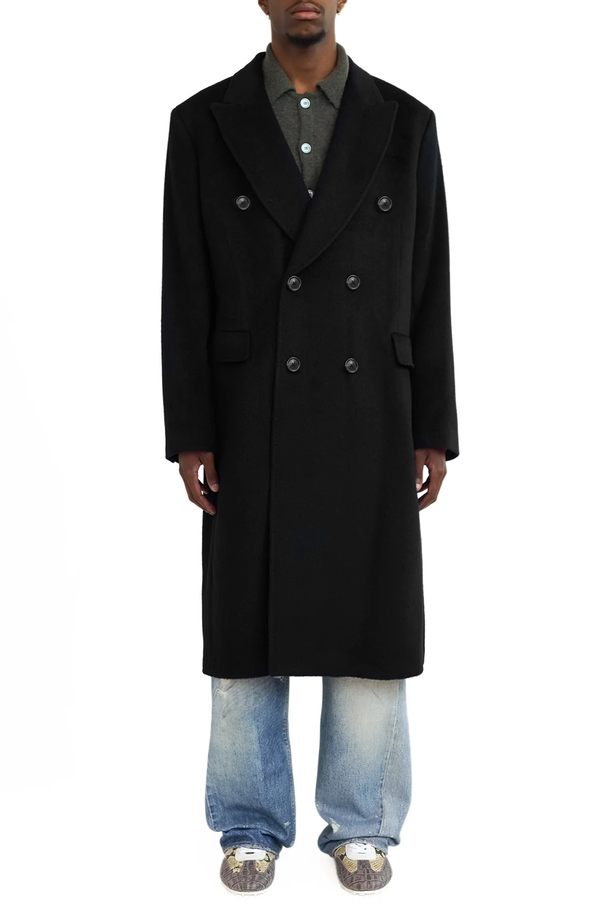 Our Legacy Whale Coat Black - 3