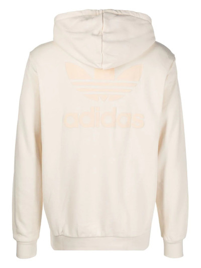 adidas fine knit hooded sweater outlook