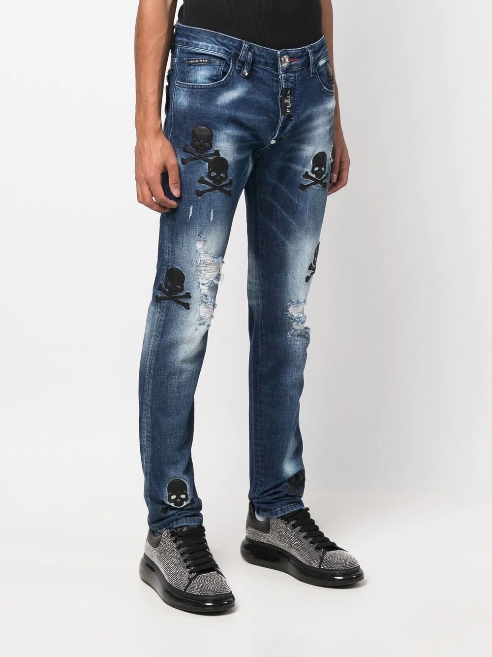 Skull Super straight-cut jeans - 3