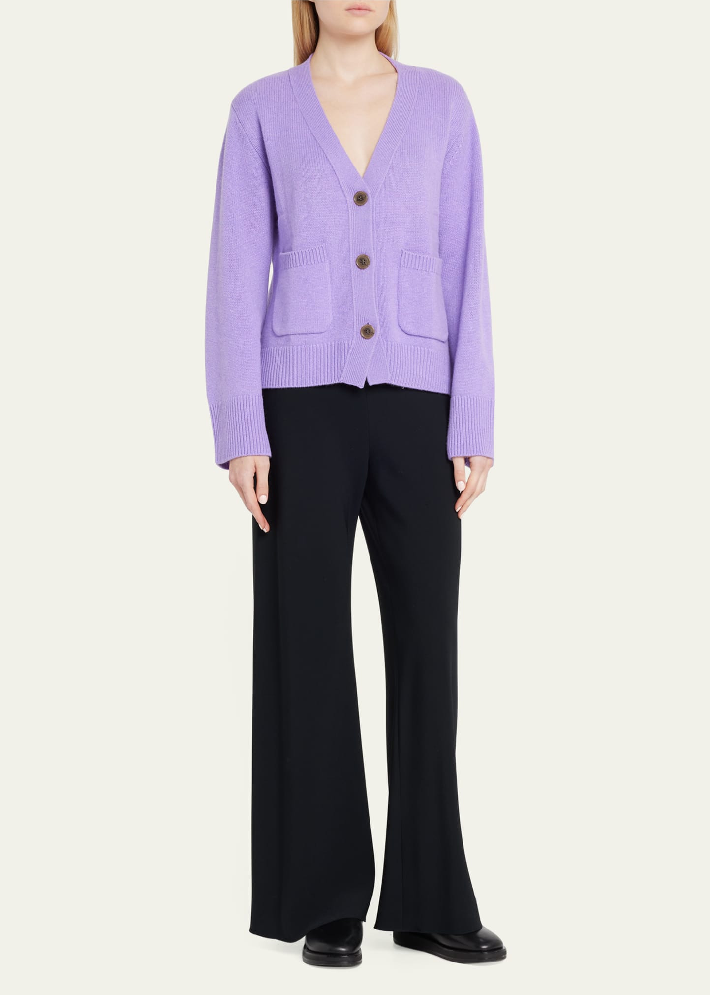 Danni Cashmere Pocket Cardigan - 2