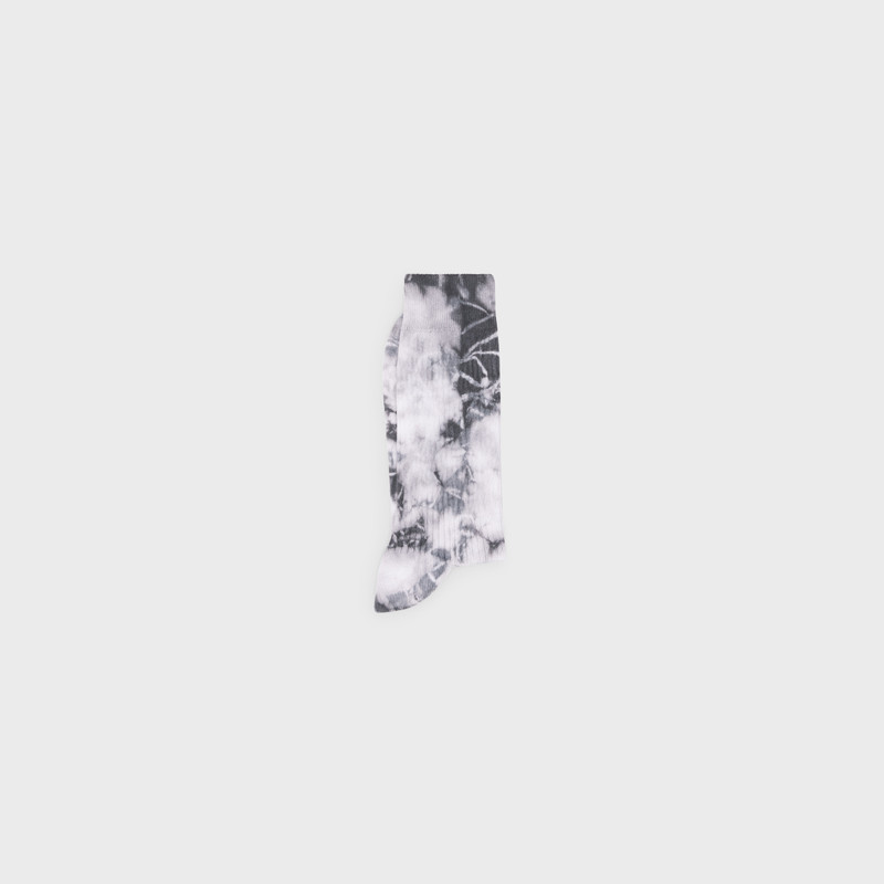CELINE TIE-DYE COTTON SOCKS outlook