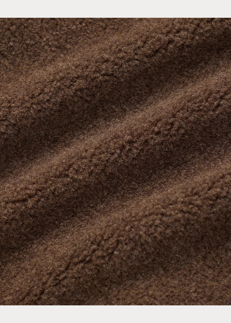 Fleece-Paneled Jacquard Jacket 5