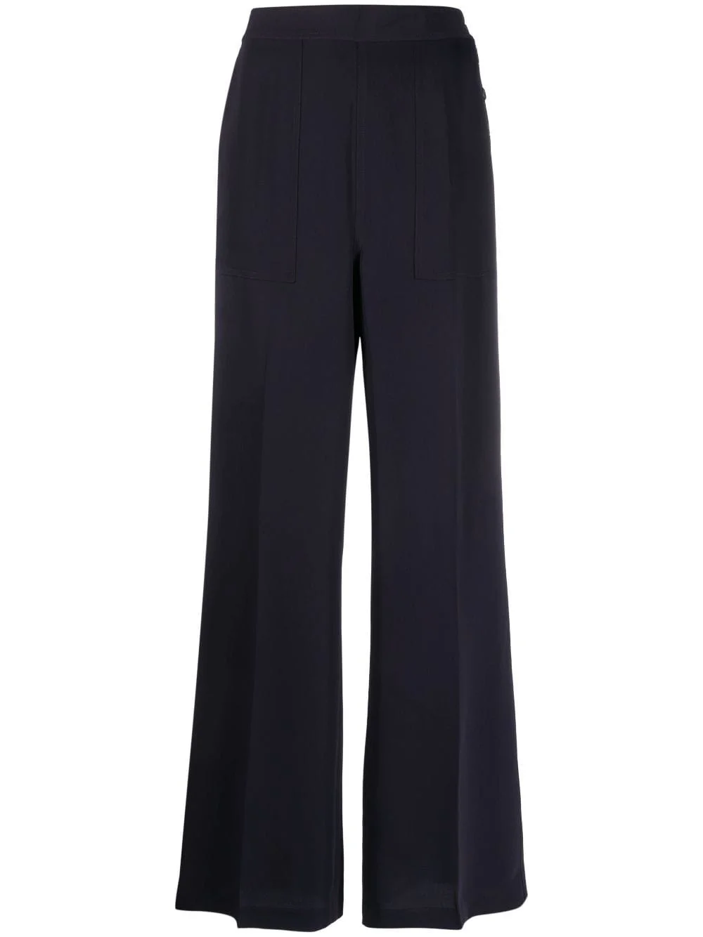 high-waisted palazzo pants - 1