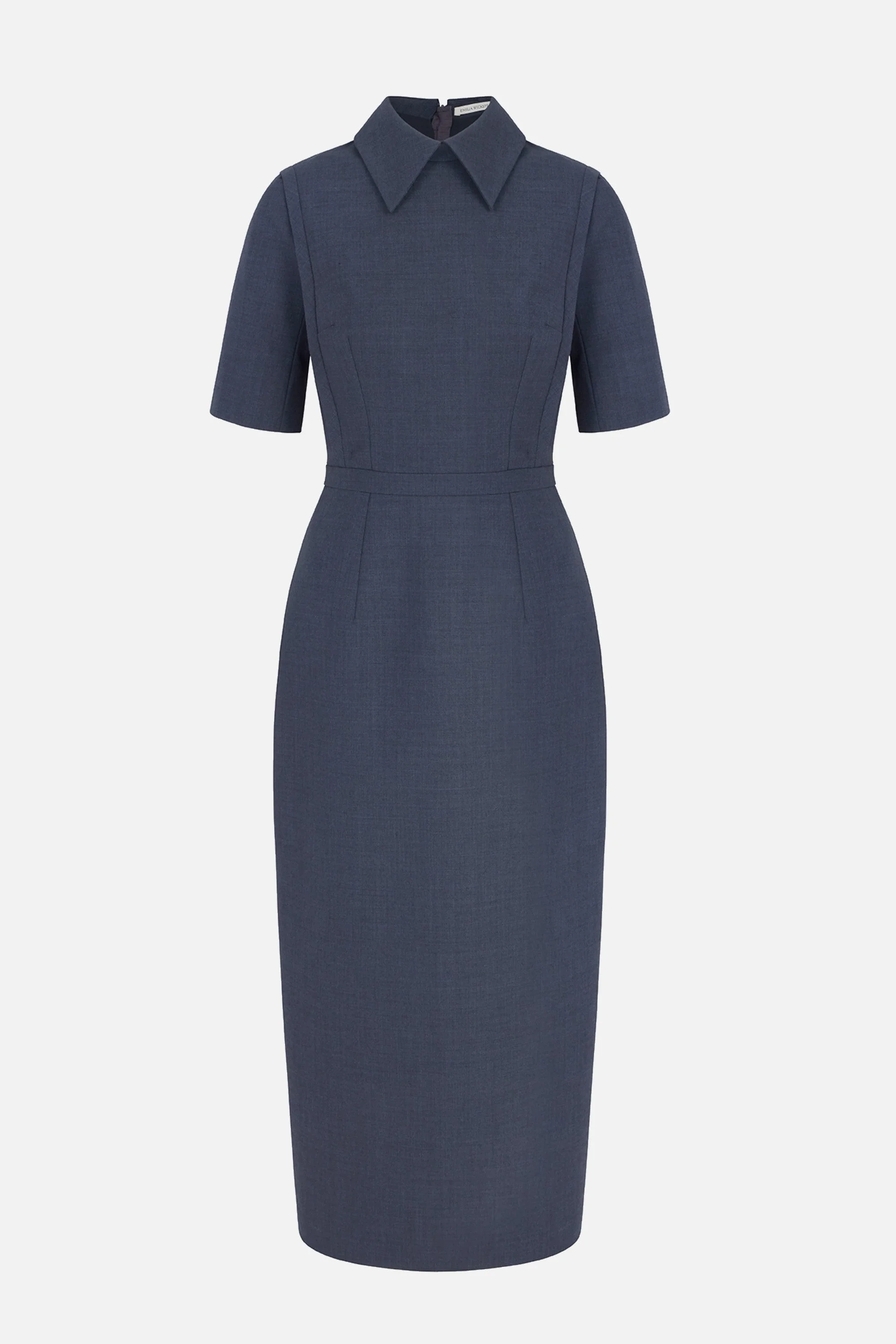 Valletta in Charcoal Summer Wool - 1