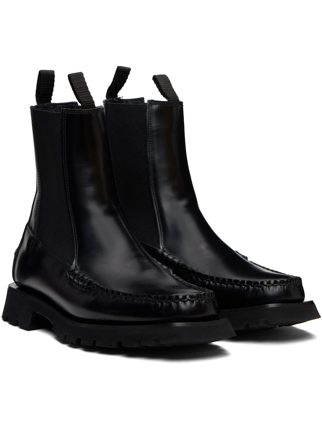 Black Alda Chelsea Boots - 4