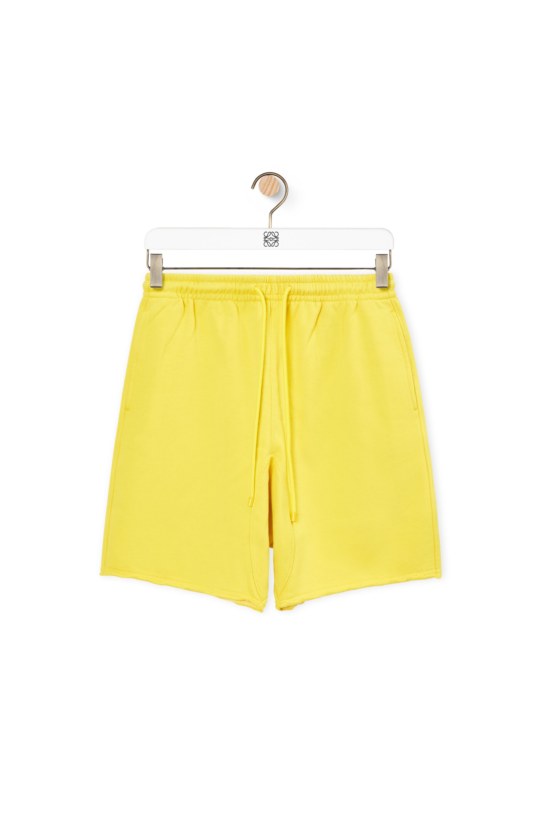 Drawstring shorts in cotton - 1