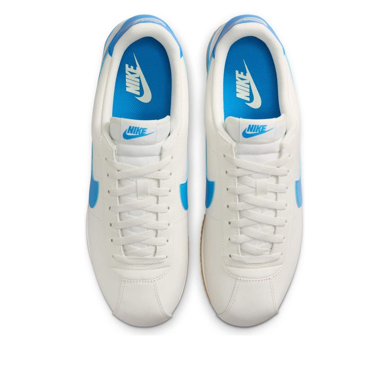 Nike Cortez Leather 'Sail Gum Yellow Light Photo Blue' DM4044-112 - 4