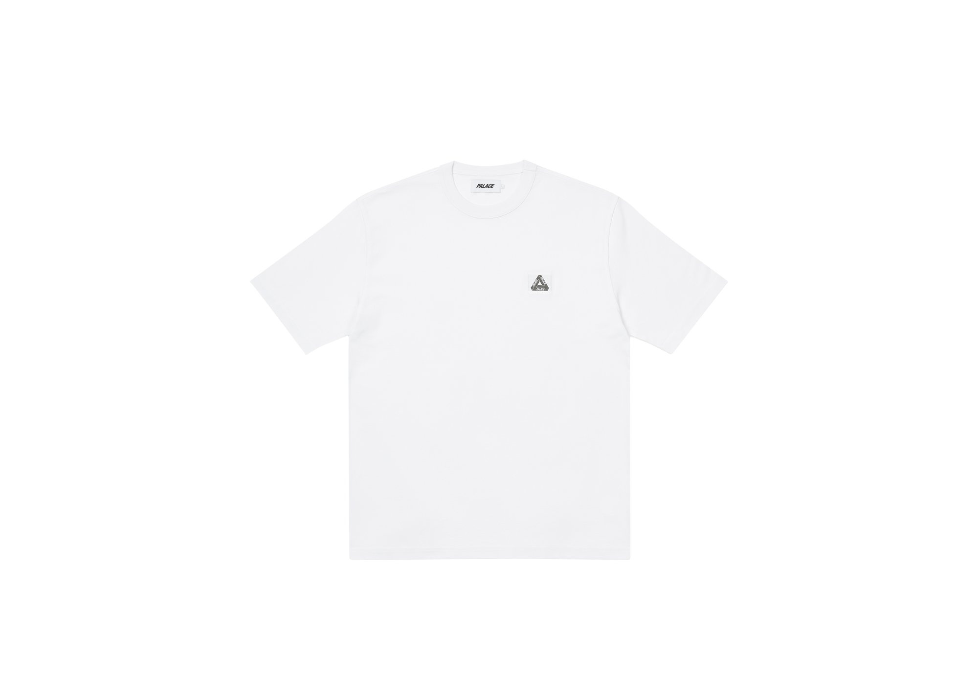 SQUARE PATCH T-SHIRT WHITE - 1