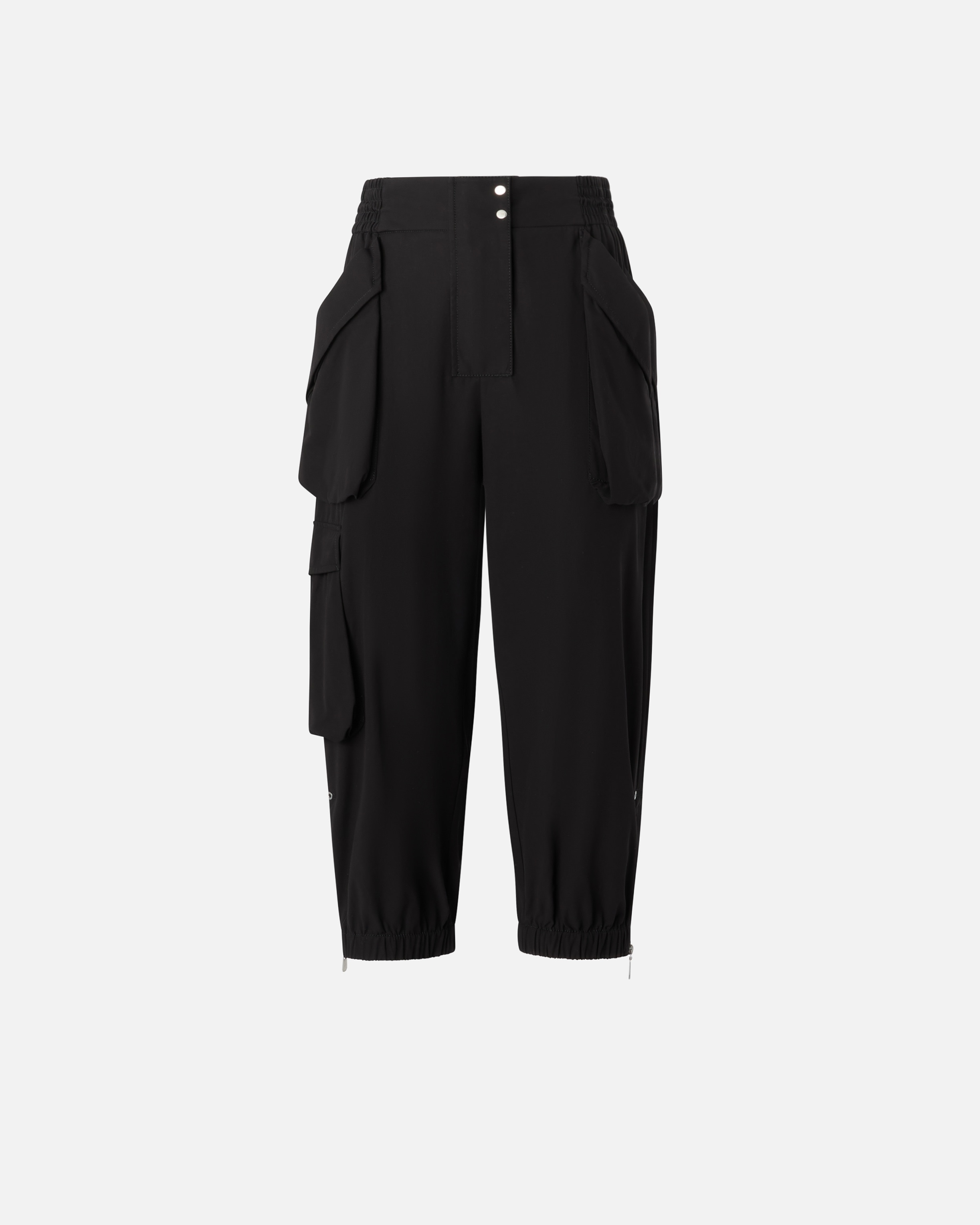 LIGHTWEIGHT CARGO TROUSERS WITH MAXI POCKETS - 1