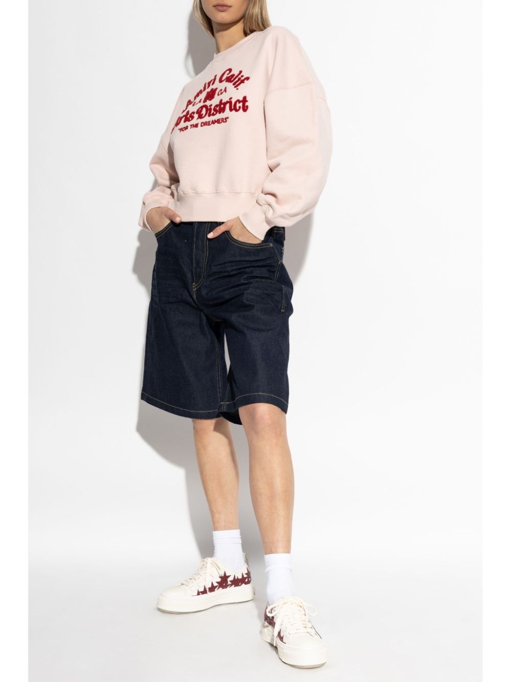 embroidered logo sweater - 2