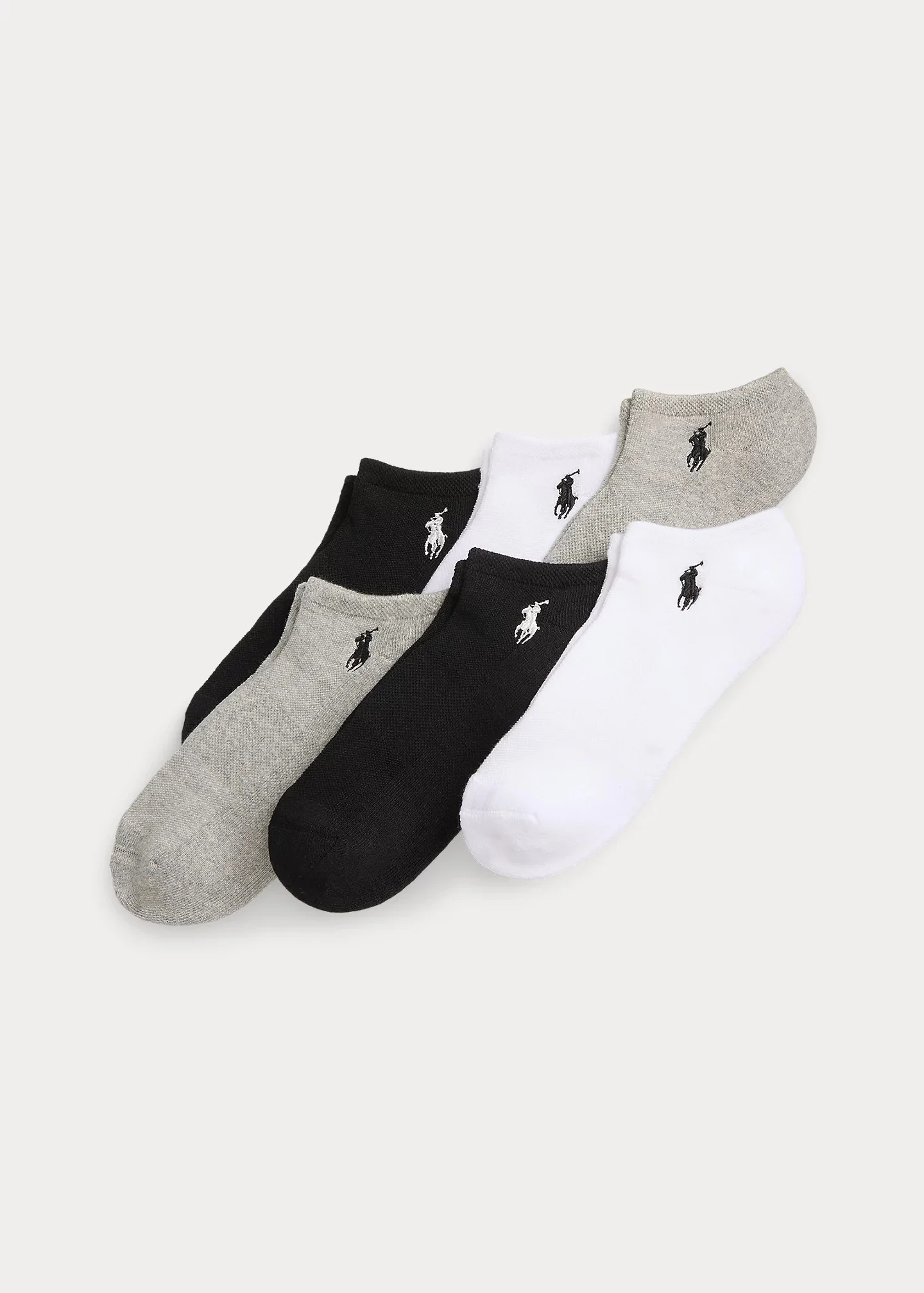 Cushioned Mesh Ankle Sock 6-Pack - 1