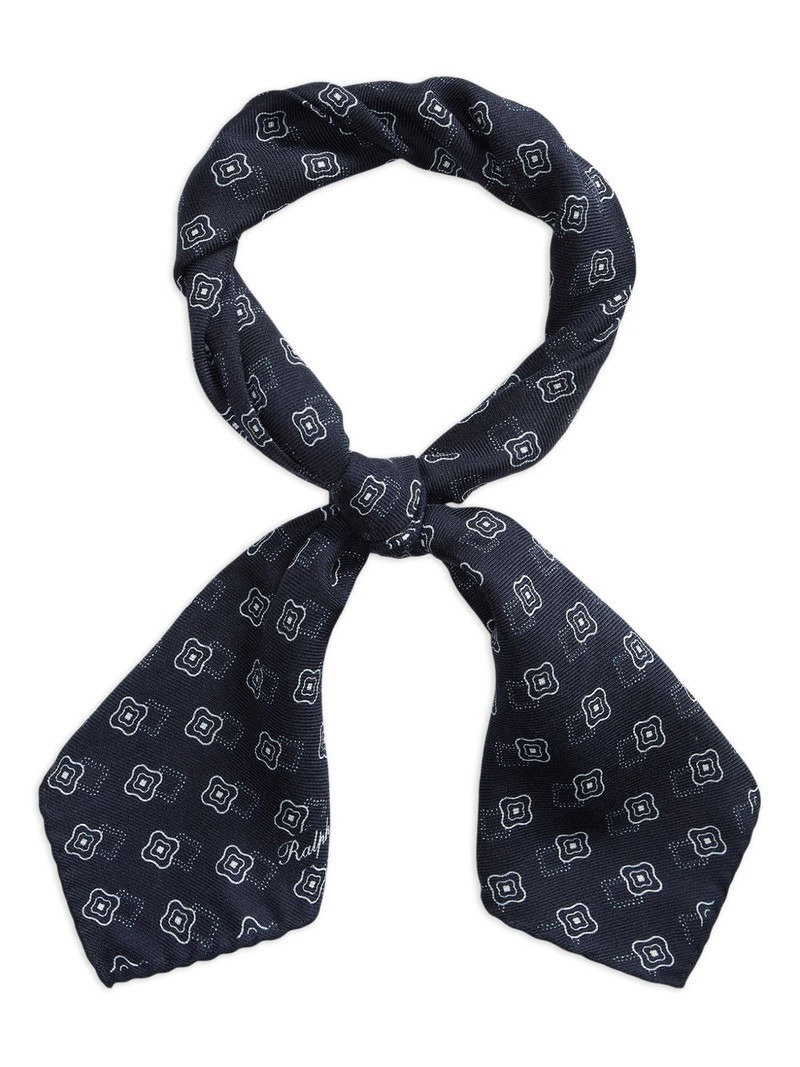 printed foulard neckerchief 1