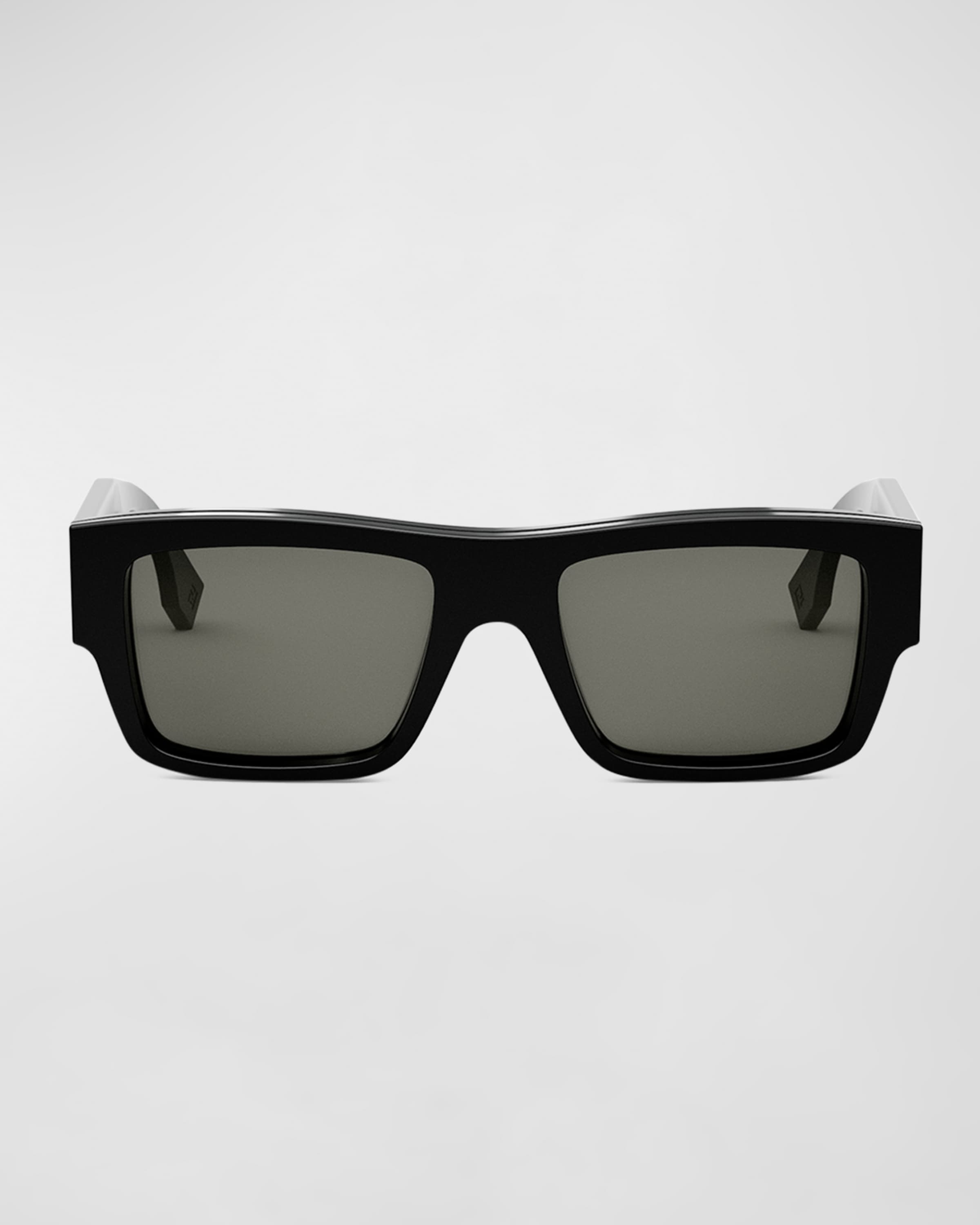 Men's Signature Rectangle Logo Sunglasses - 4