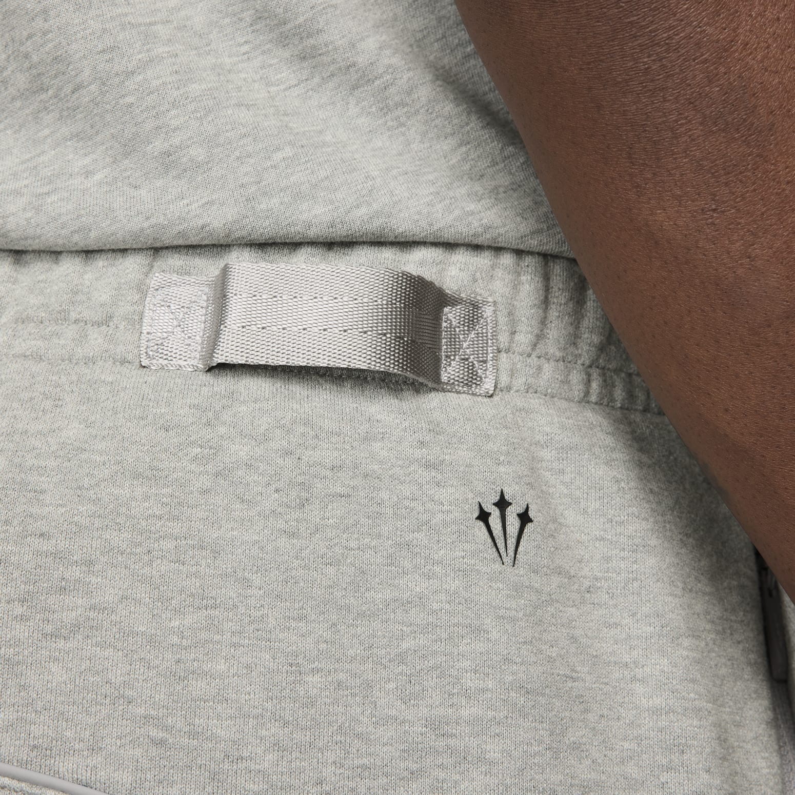 Nike x NOCTA Cardinal Stock Open Hem Fleece Pant 'Grey' FZ4675-063 - 4
