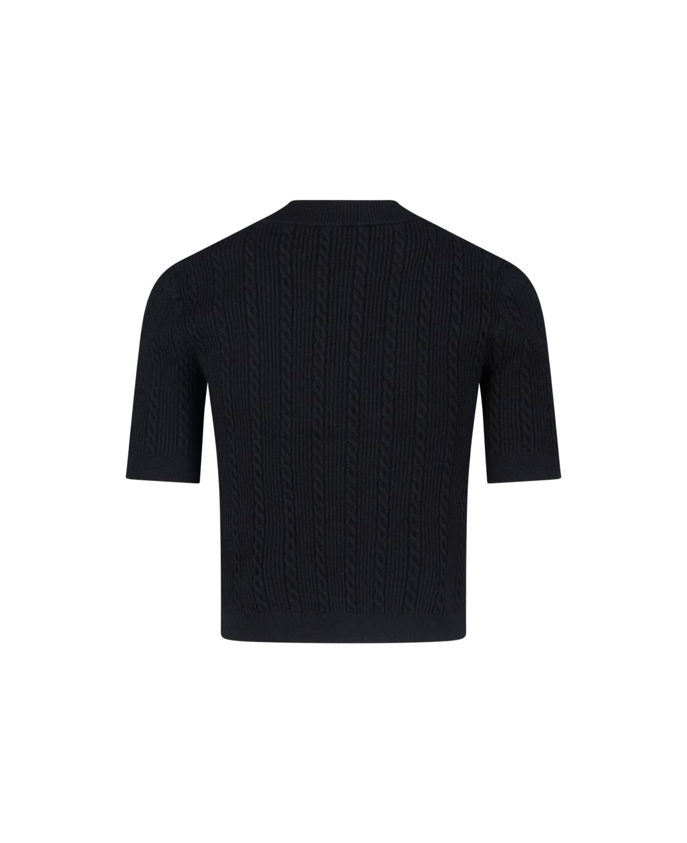 Knitted Cardigan - 2