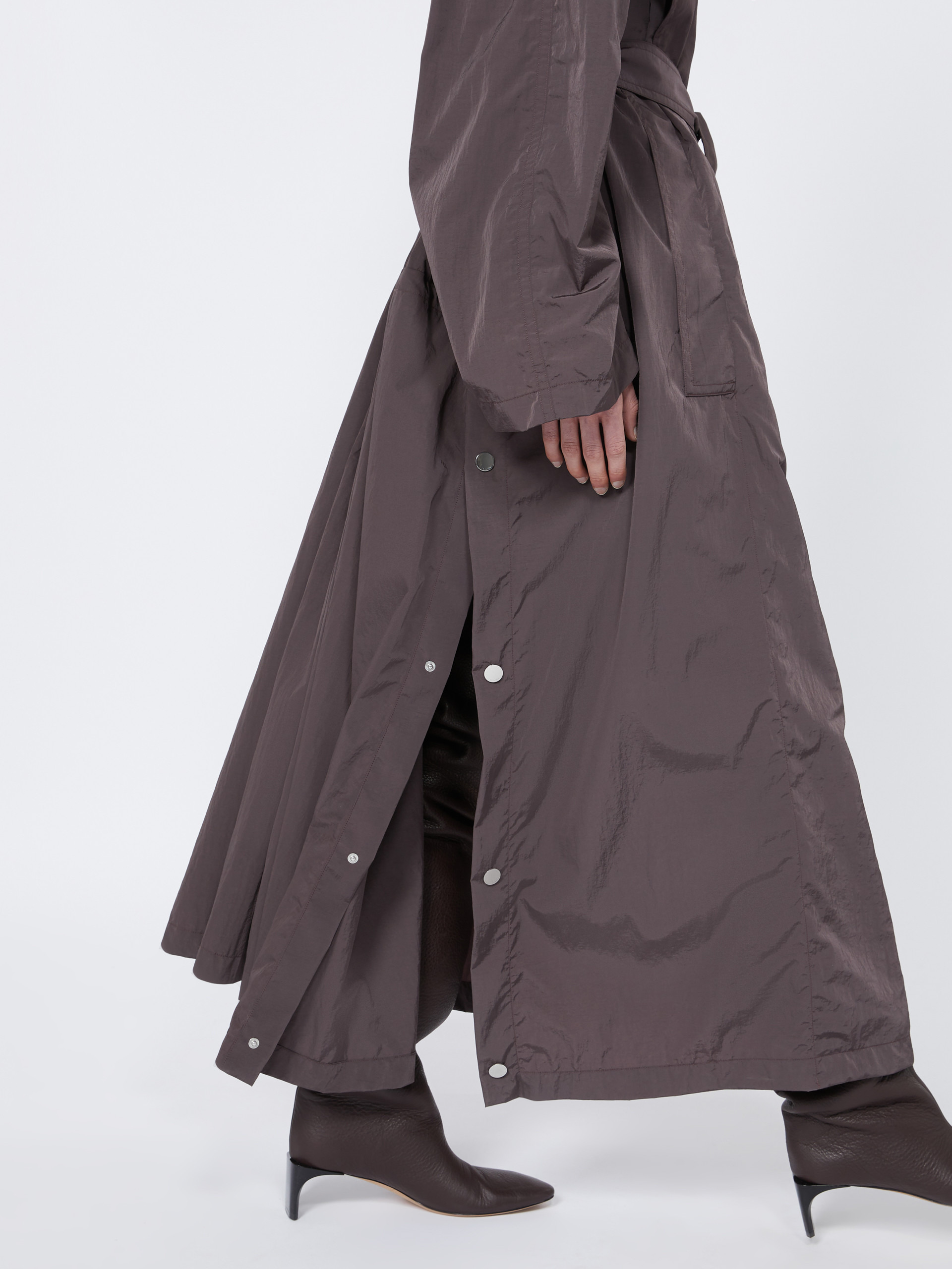 BARBRA1234 Oversized taffeta trench coat - RUNWAY - 6
