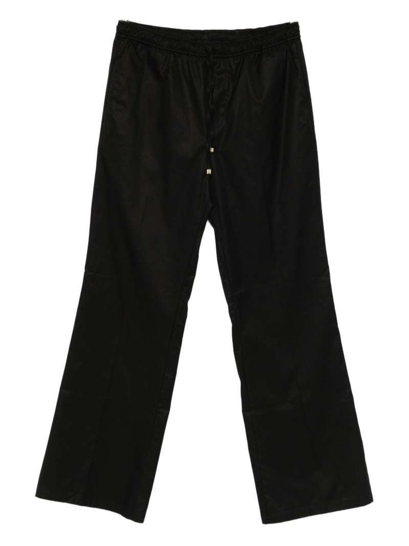 drawstring-waist trousers 1