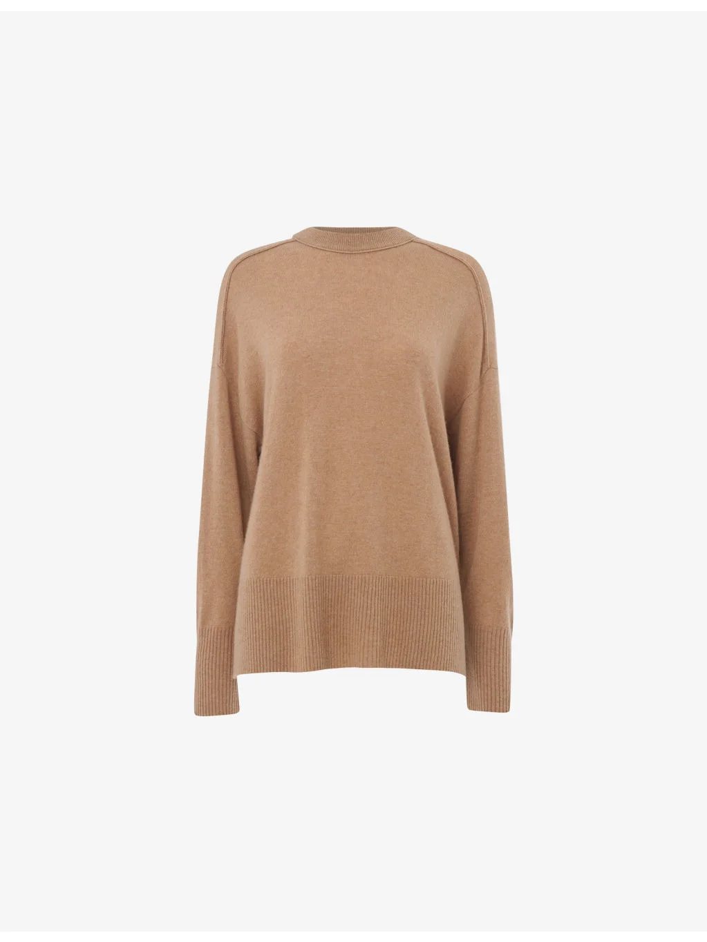 Seam-Detail Relaxed-Fit Cashmere Jumper - 1