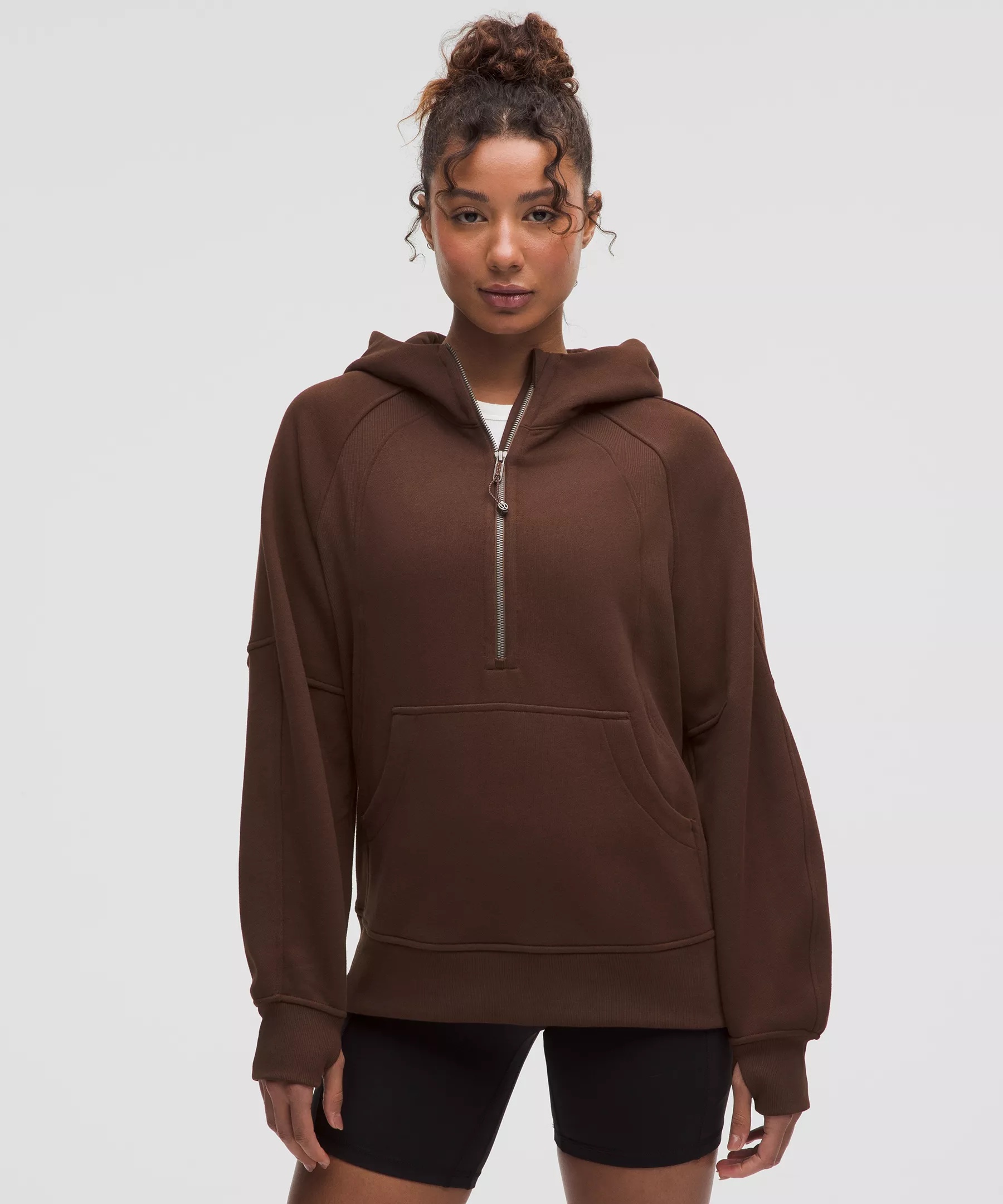 Scuba Oversized Half-Zip Hoodie *Long - 1