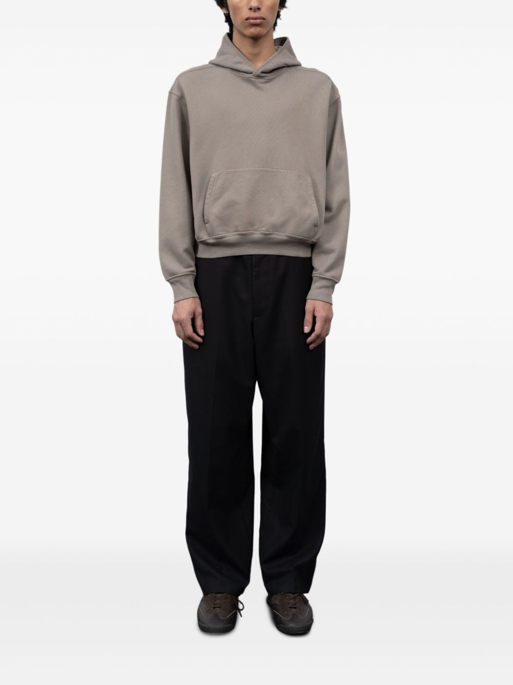 kangaroo-pocket hoodie - 2