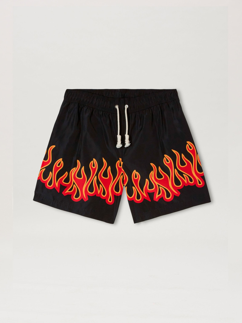 BURNING FLAMES 인쇄 SWIMSHORT - 1