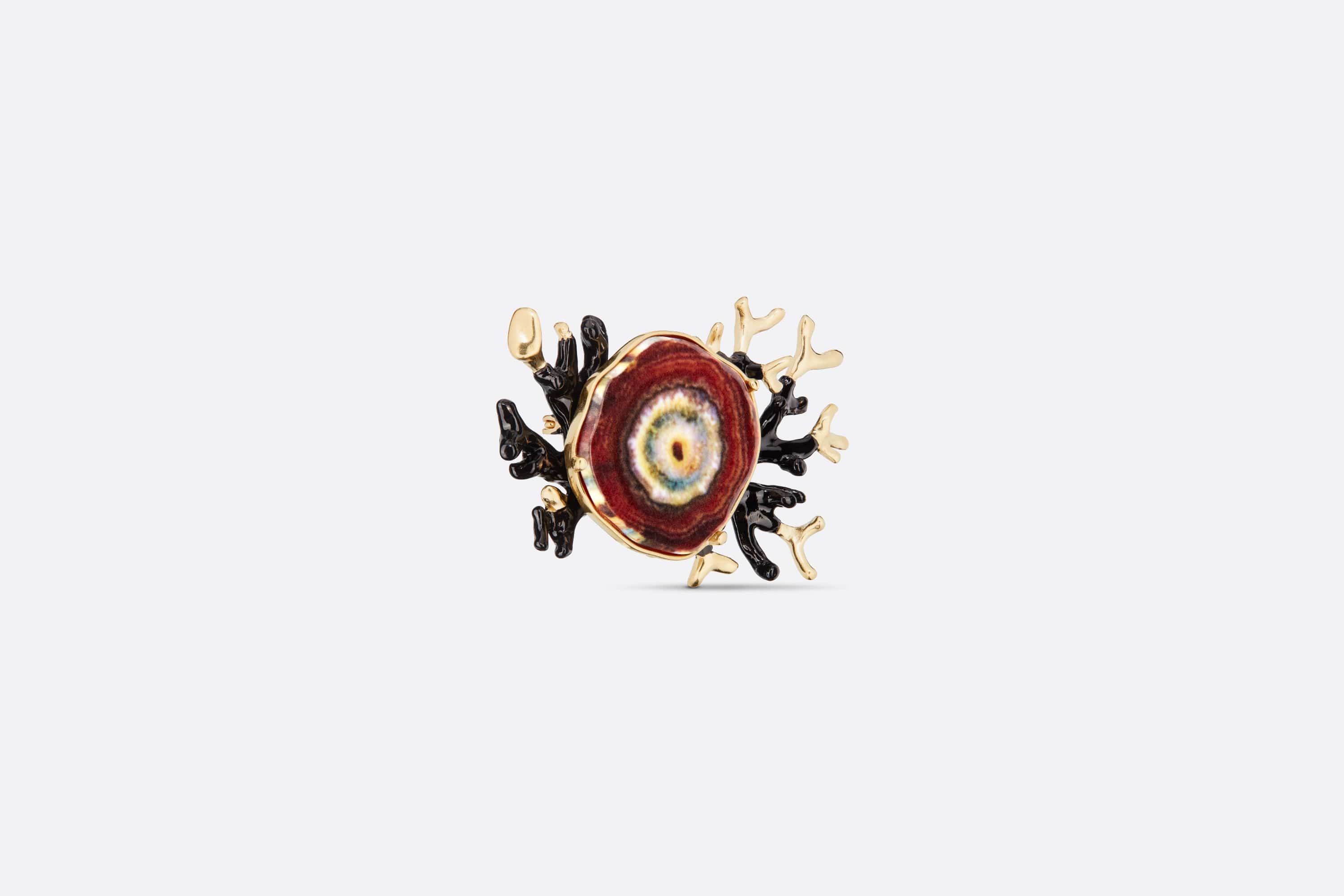 Coral Brooch - 2