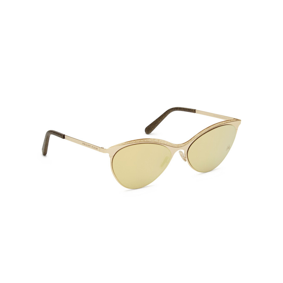 Open Box - Philipp Plein Paris Cat Eye Ladies Sunglasses P18A-WES0046-PXV037N-GGXA - 3