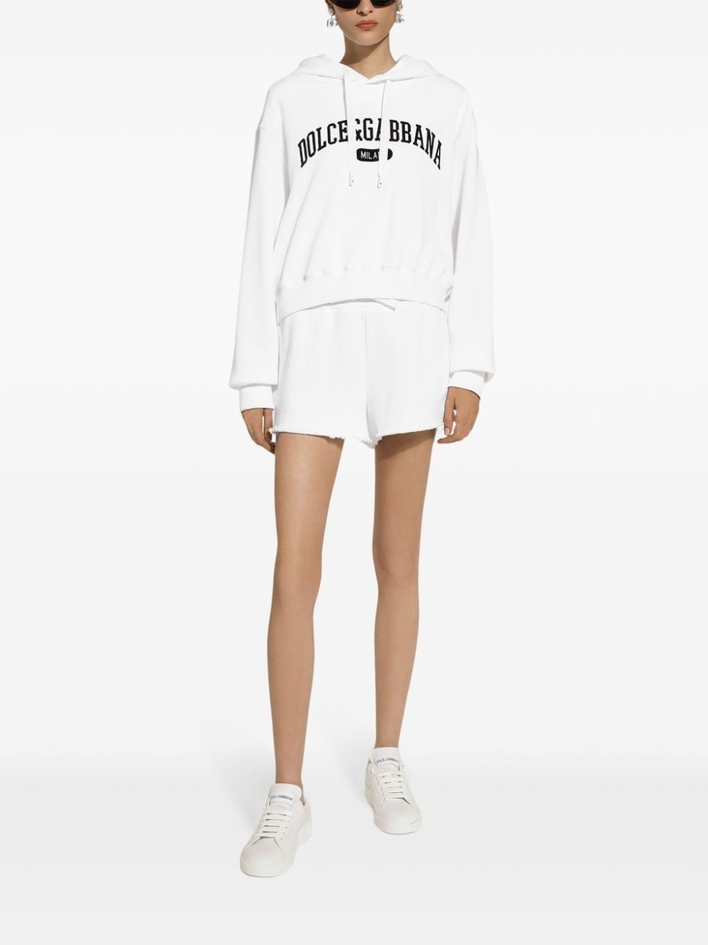 logo-print hoodie - 2
