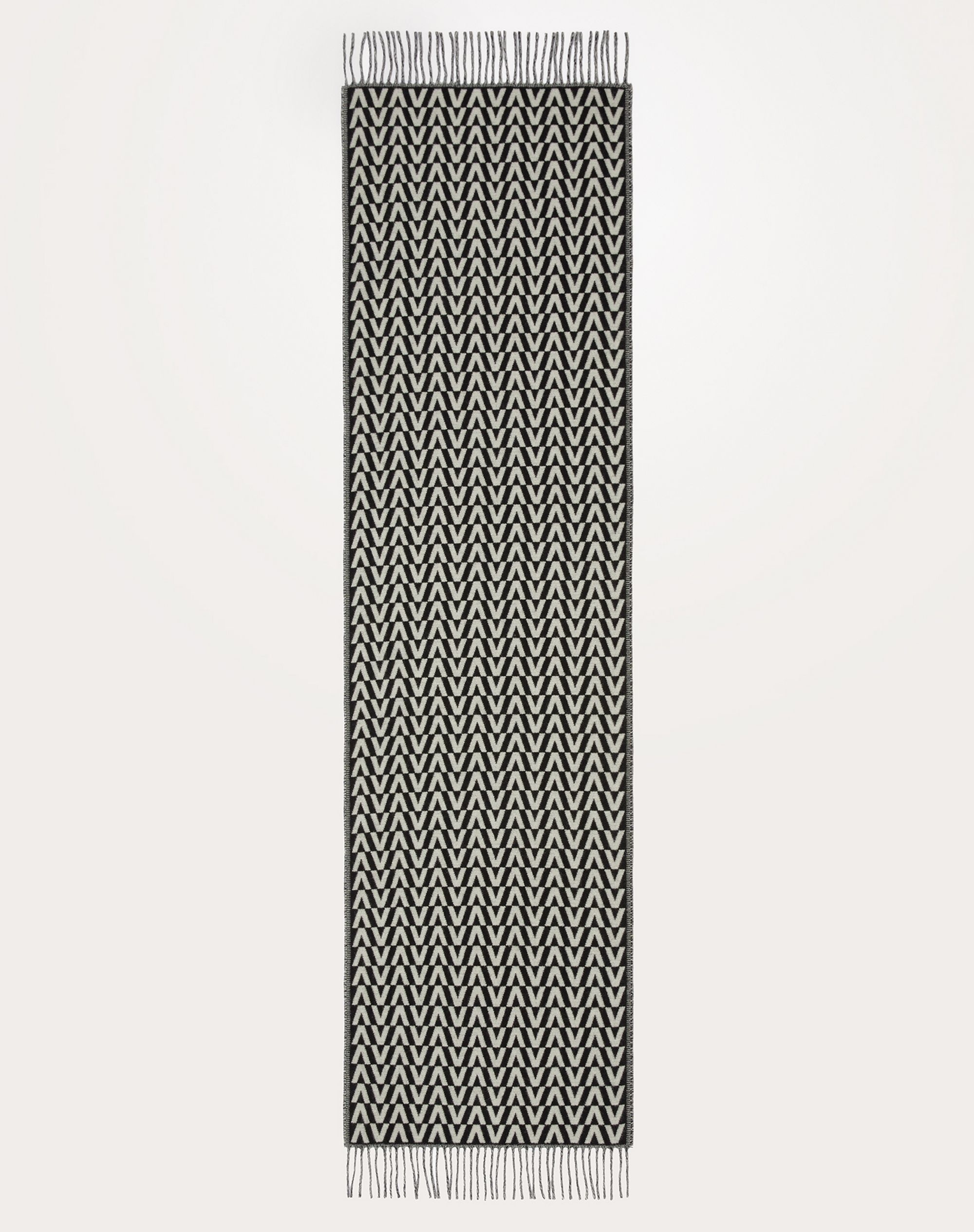 CASHMERE OPTICAL VALENTINO SCARF - 3