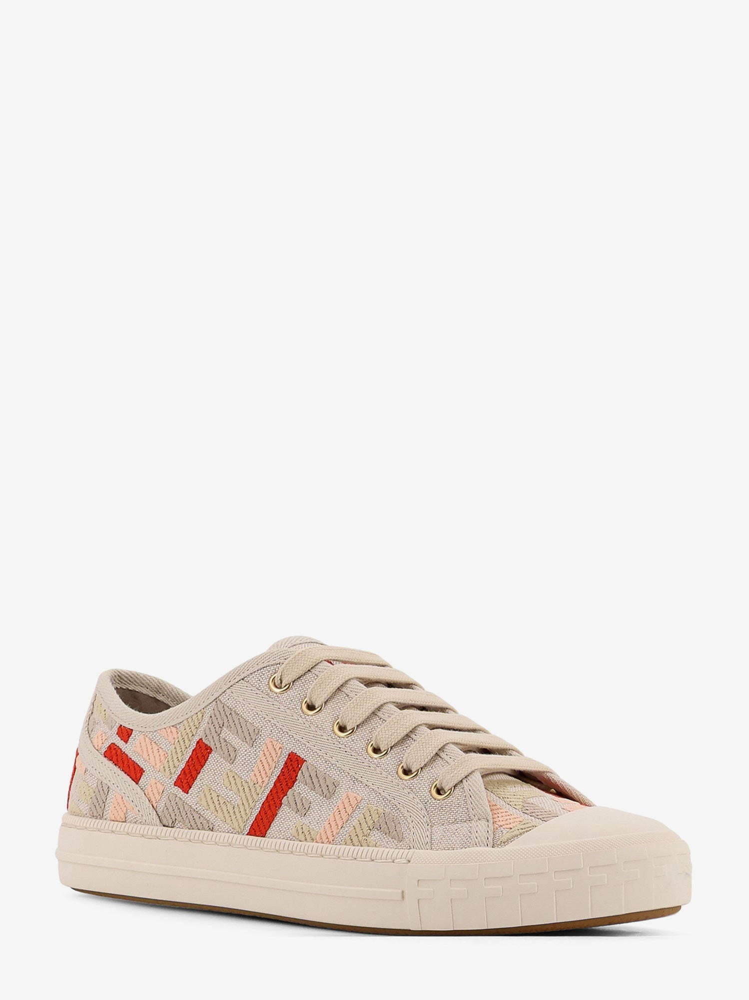 Fendi Domino Canvas Sneakers - 2