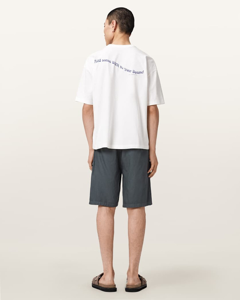 CORBETT RELAXED FIT LINEN BLEND SHORTS 7