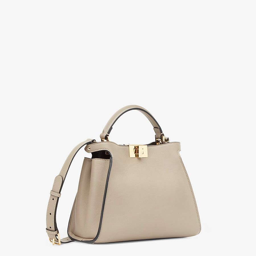 Dove gray leather bag - 2