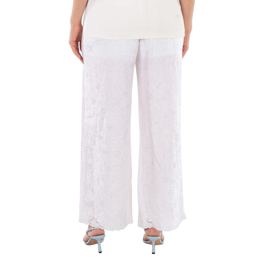 Burberry Floral Embroidered Lace Trousers - 3