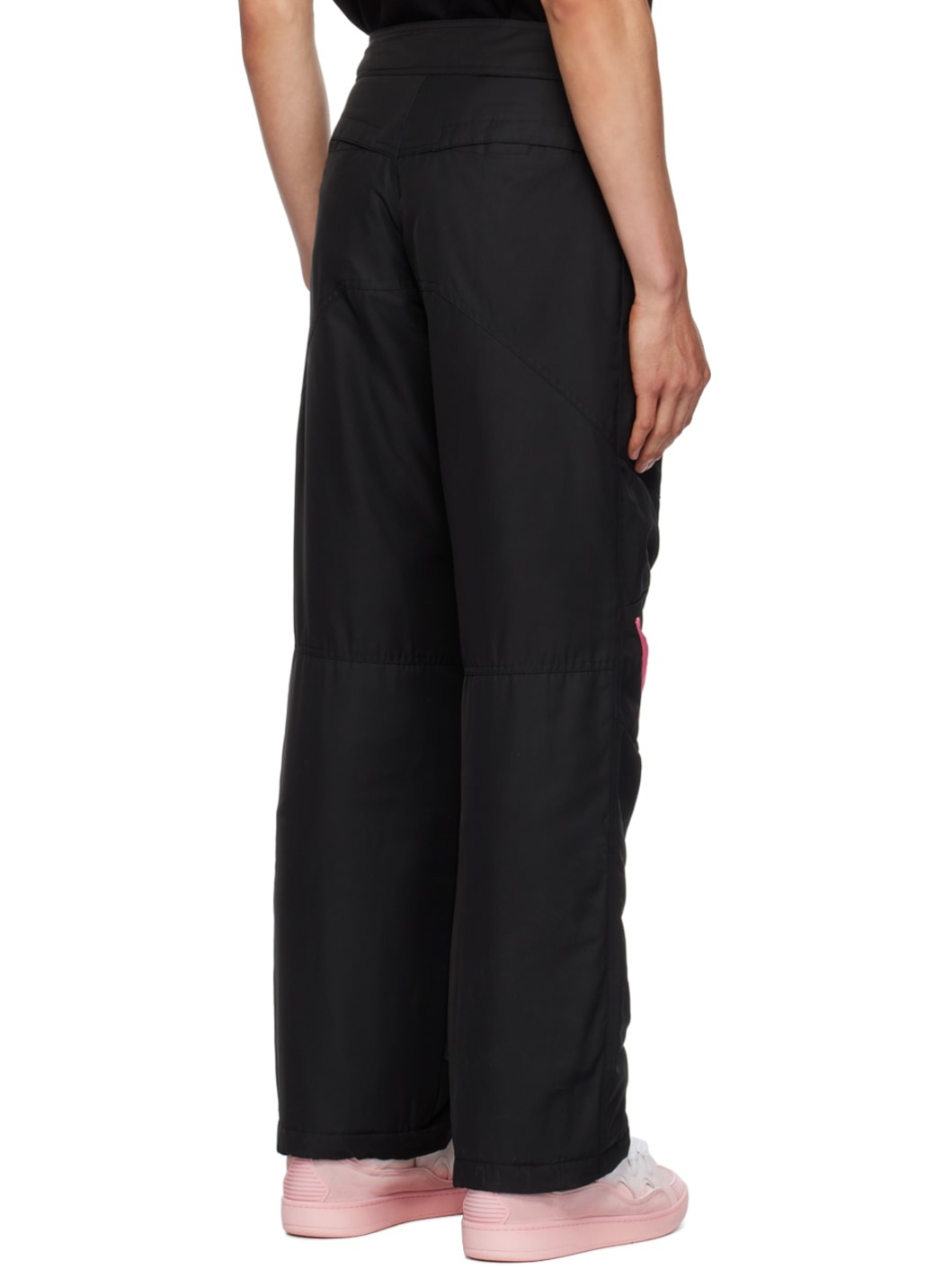 Black Padded Trousers - 3