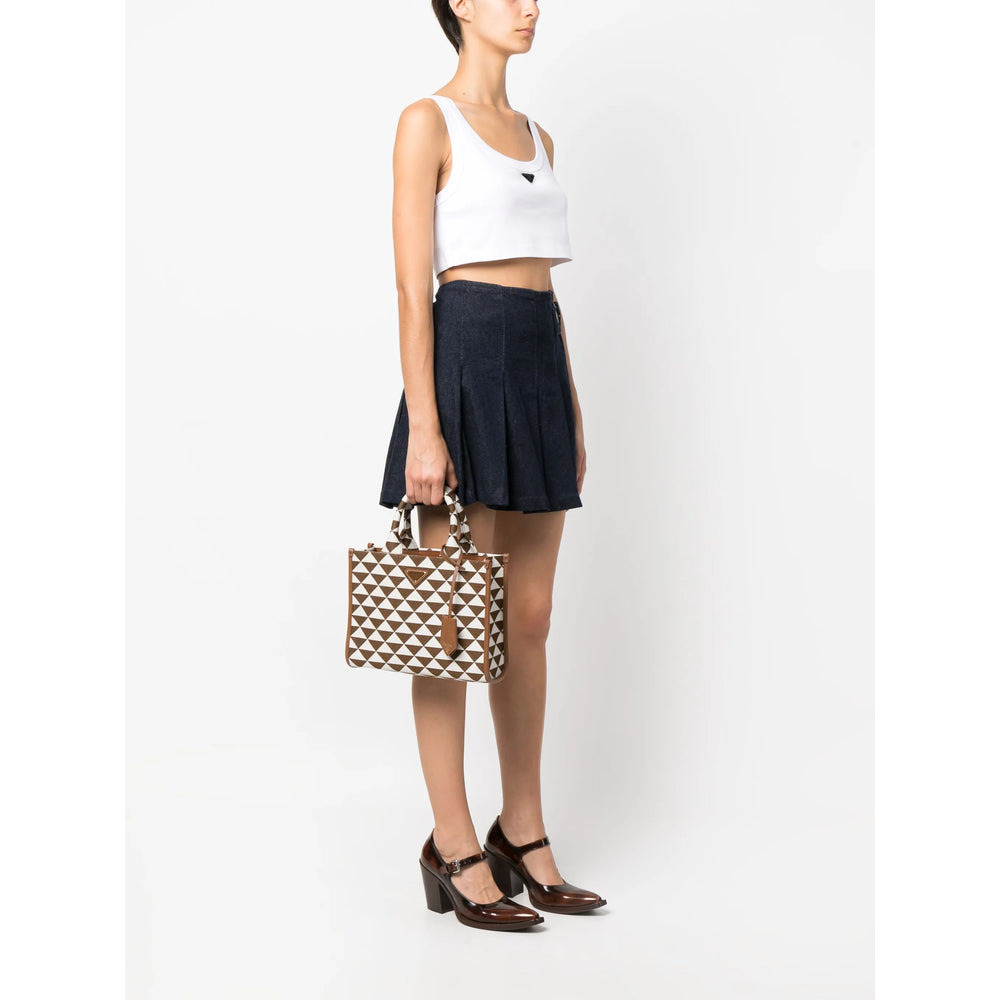 Prada Brown Tote Bags Women - 2