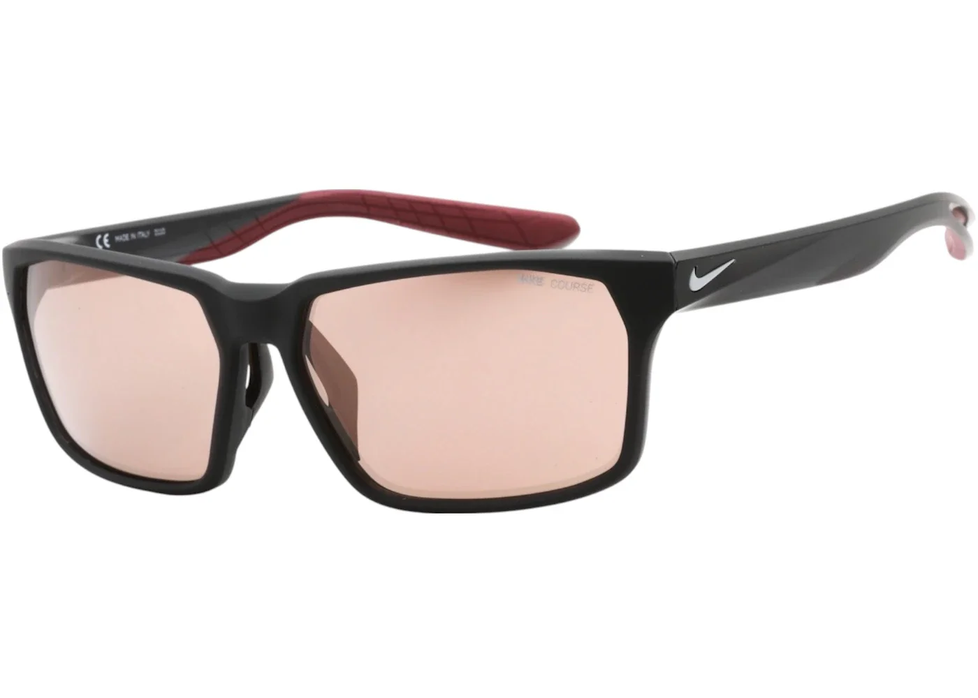Nike Maverick Rage Rectangular Sunglasses Matte Black Course Tint (MAVERICK-RGE-E-DC3296-011-59) - 1