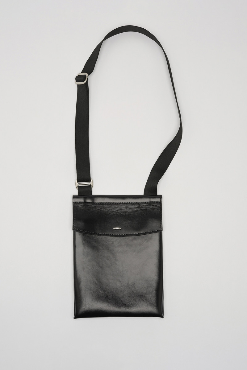 Pocket Bag Aamon Black Leather 1