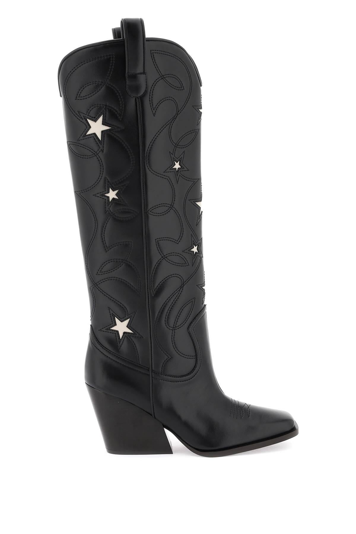 TEXAN BOOTS WITH STAR EMBROIDERY - 1