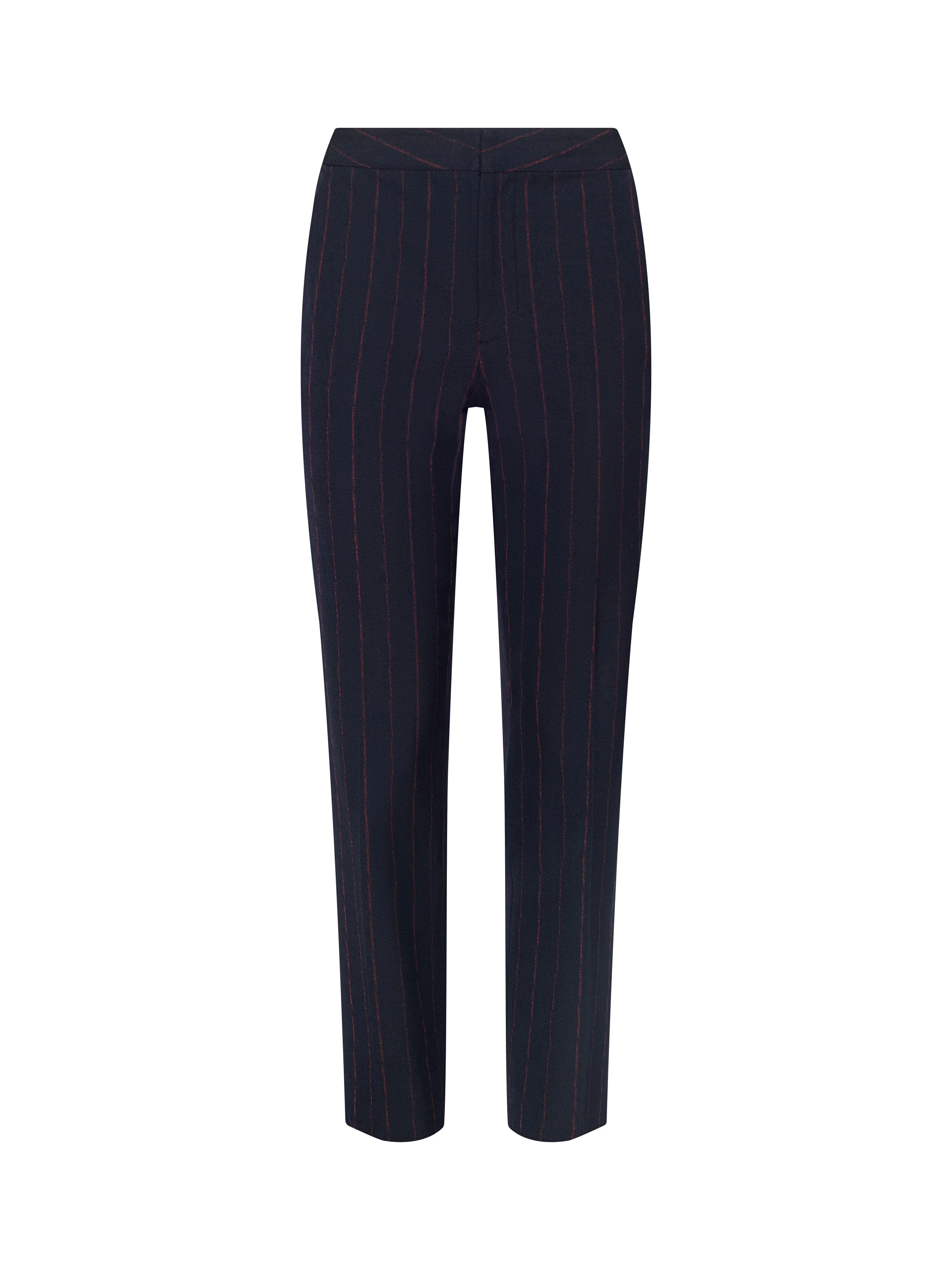 Rebel Pinstriped Trouser - 1