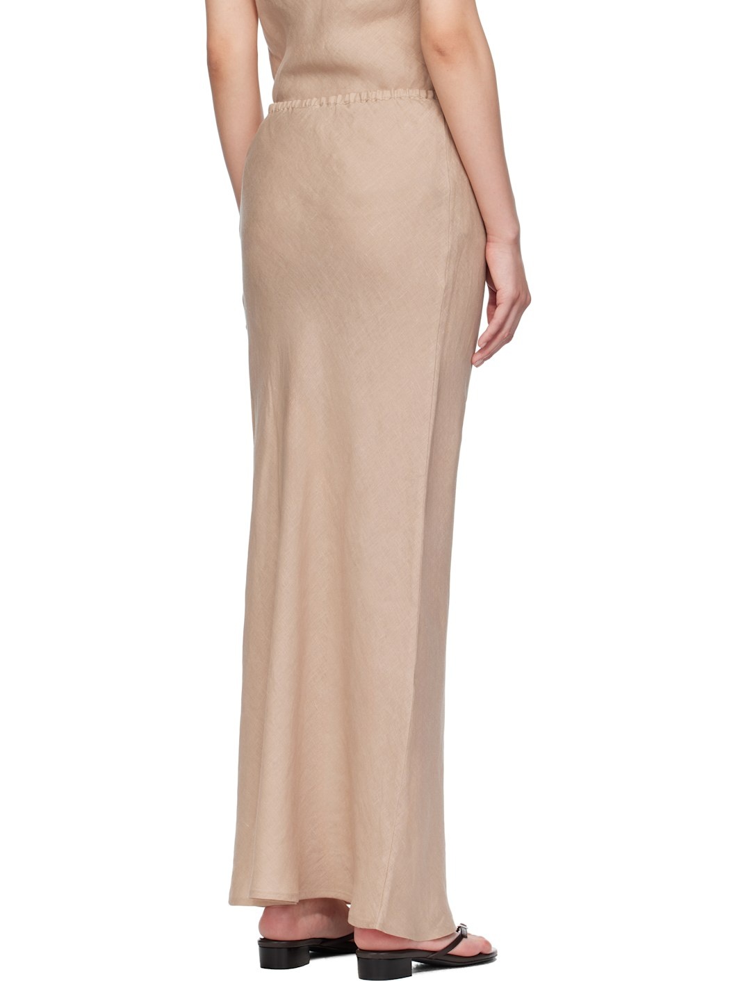 Beige Dydine Maxi Skirt - 3
