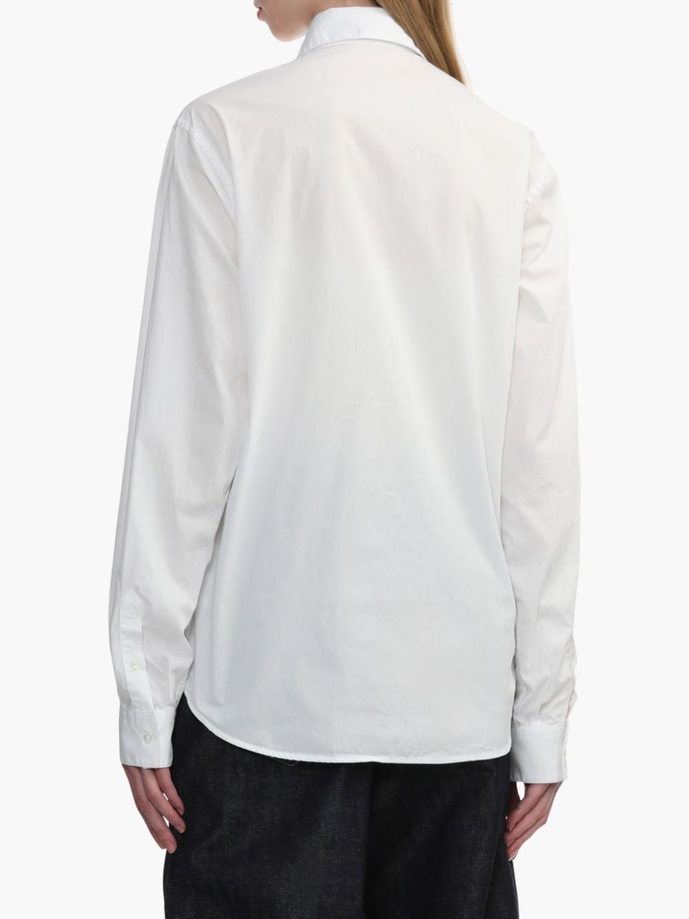 sequin-embellished shirt - 8