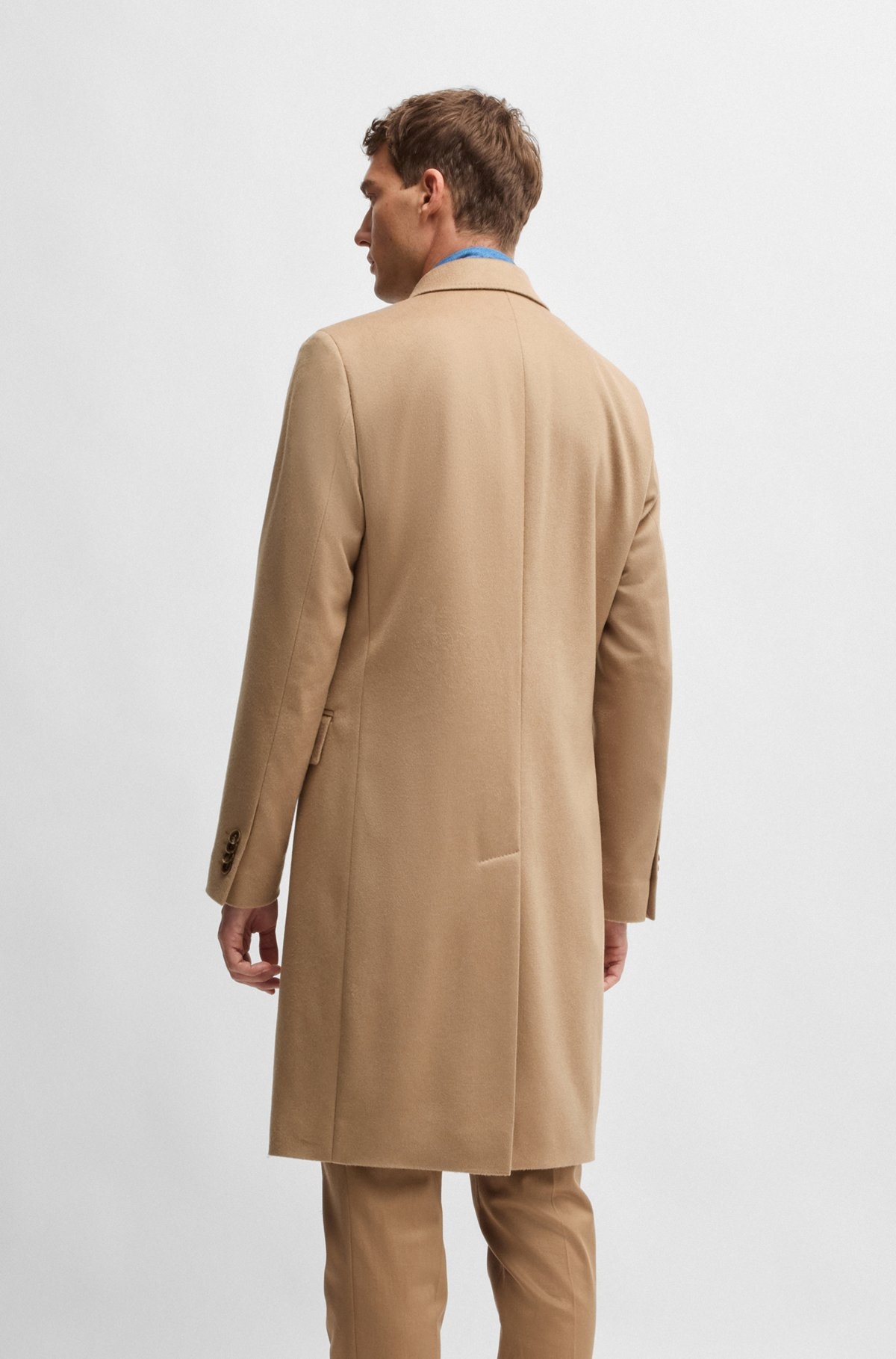 BOSS SELECTED BY BECKHAM CASHMERE COAT - 5