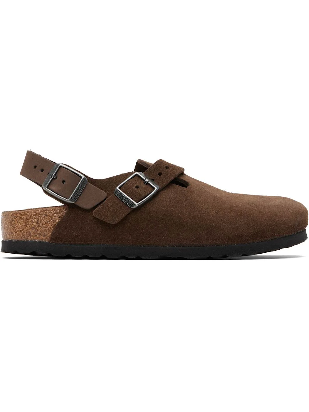 Brown Narrow Tokio Slip-on Loafers - 1