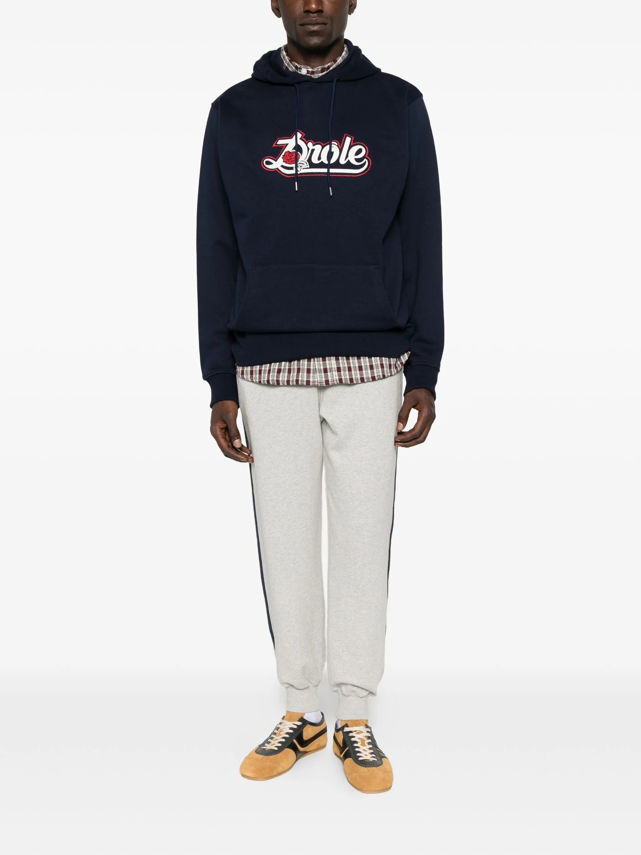Drole De Monsieur Rose Logo Hoodie - 2
