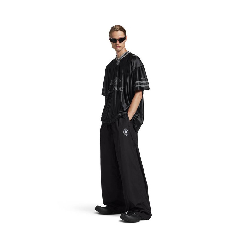 BALENCIAGA Men's 3b Football Tracksuit Pants in Black outlook