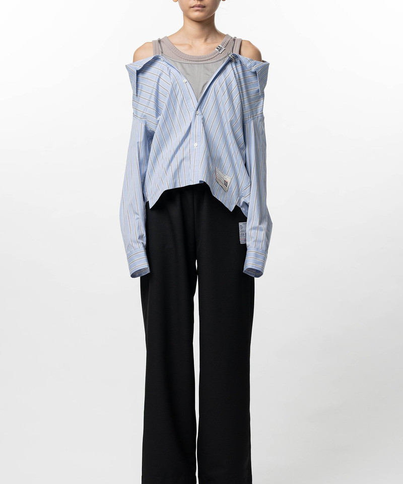 Triple Layered Stripe Shirt 8