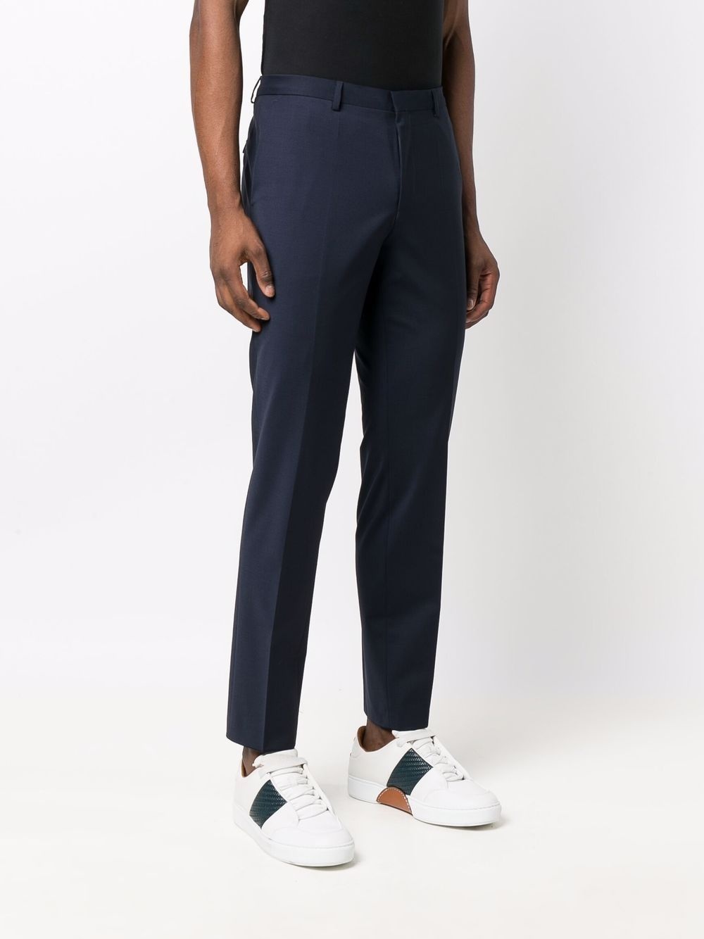 straight-leg suit trousers - 3