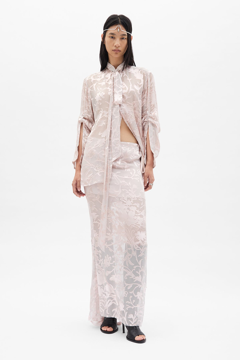 Dien Stand Collar Long Shirt 3