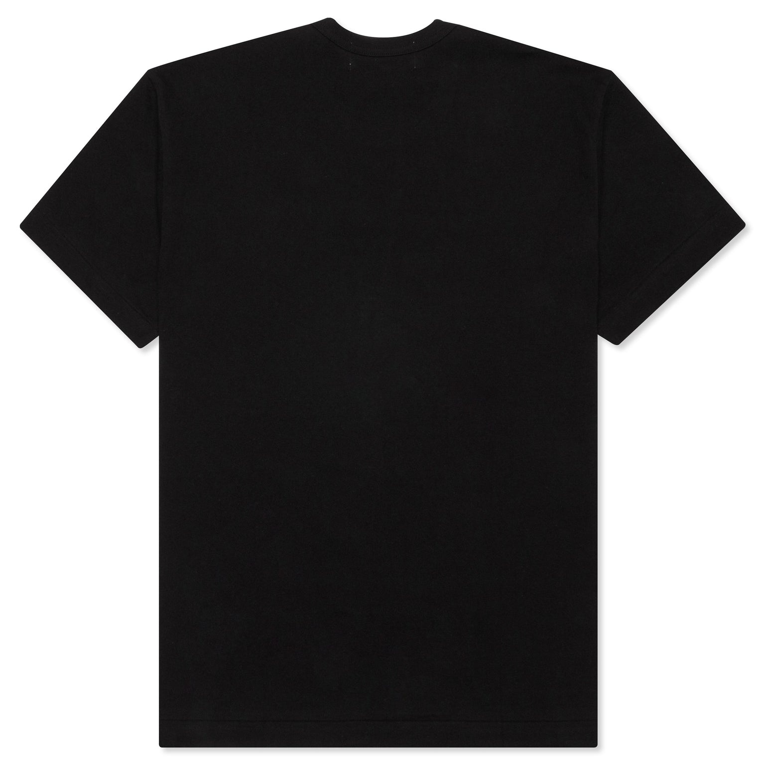 COMME DES GARCONS PLAY WOMEN'S EMBLEM HEART T-SHIRT - BLACK - 2